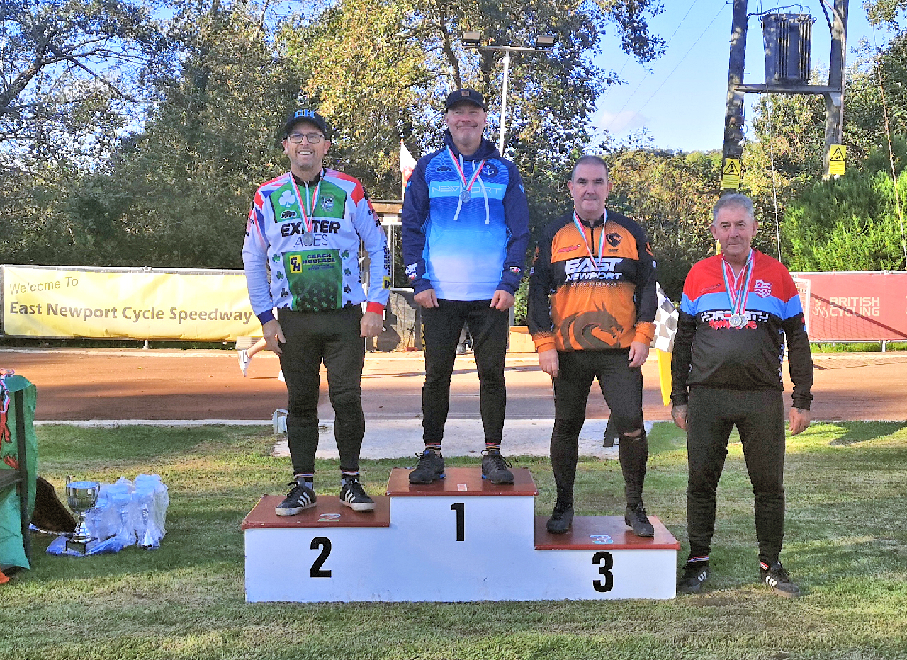 Over 50s A Final Podium